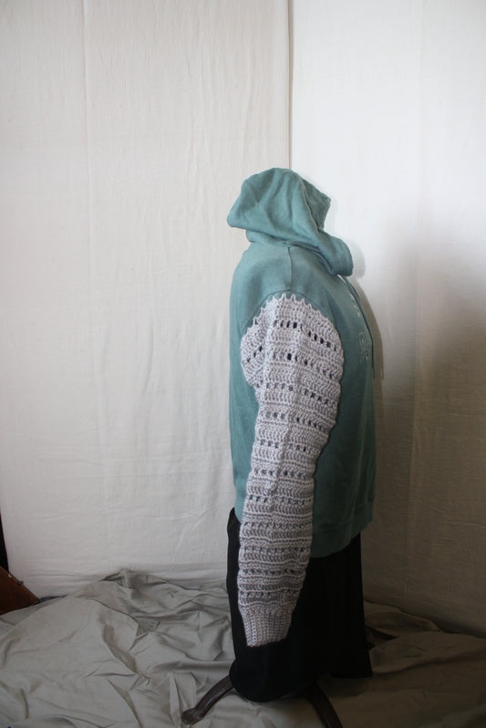 Granny Sleeve Sweatshirt Upcycle