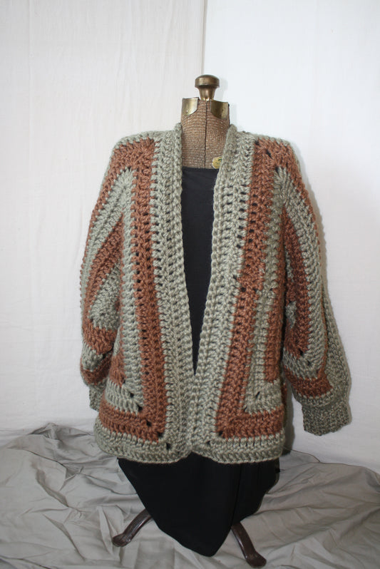 Granny Hexagon Cardigan