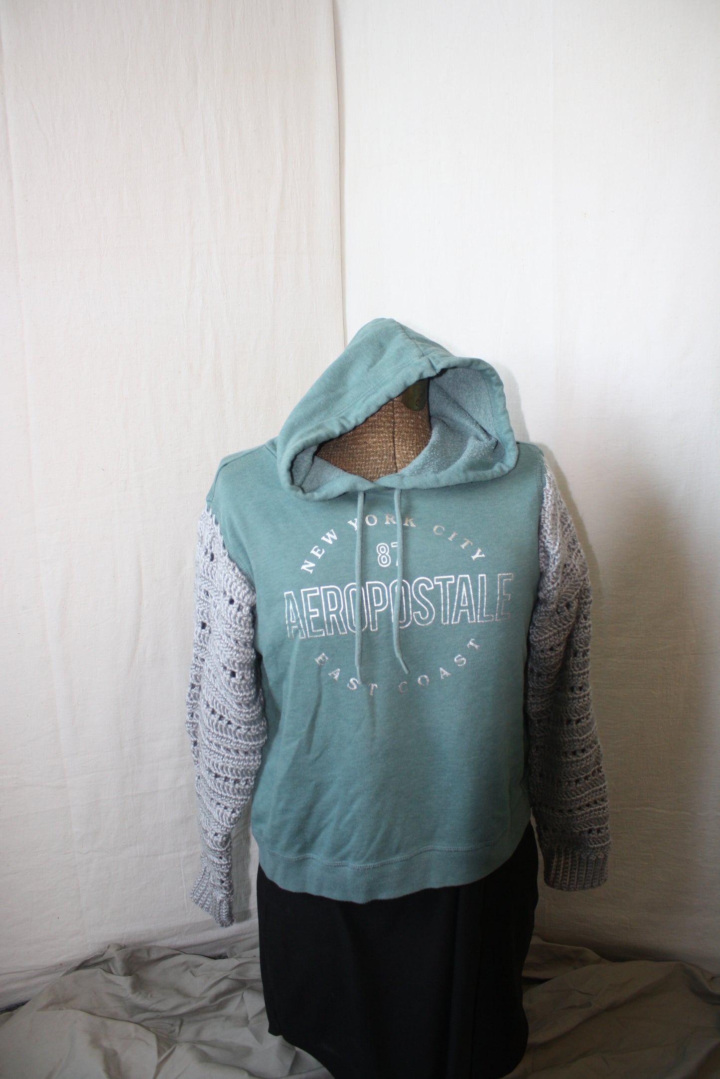 Granny Sleeve Sweatshirt Upcycle