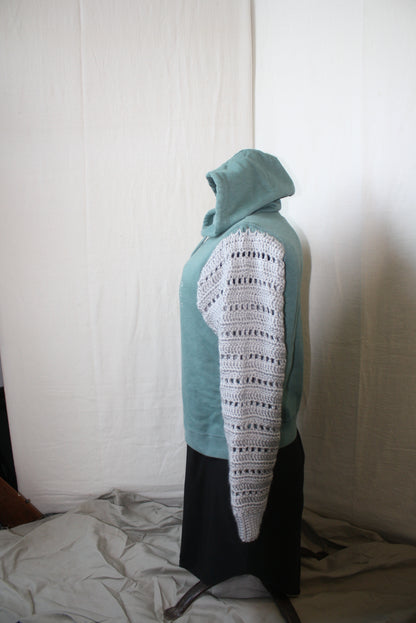 Granny Sleeve Sweatshirt Upcycle